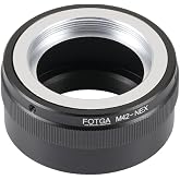 JLWIN M42 Adapter Ring for Sony E Mount with Baffle | For Sony A7 A7R A7S ZV-E10 ZV-E10 II A6700 A6600 A6500 A6400 A6300 A6100 A6000 A7R IV A7R V A9 A9 II A9 IIIA7C A7C II A7CR