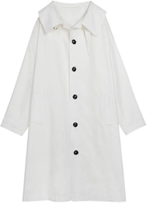 Amazon レディース トレンチコート ロングコート 春コート 春秋服 ベルト付 ビジネス 女性 ファッション シンプル 美ライン キレイめ スプリングコート 羽織り おしゃれ フォーマル カジュアル 3xl アウター チェスターコート 白 コート ジャケット 通販