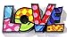 Romero Britto Miniature Love Word Pop Art
