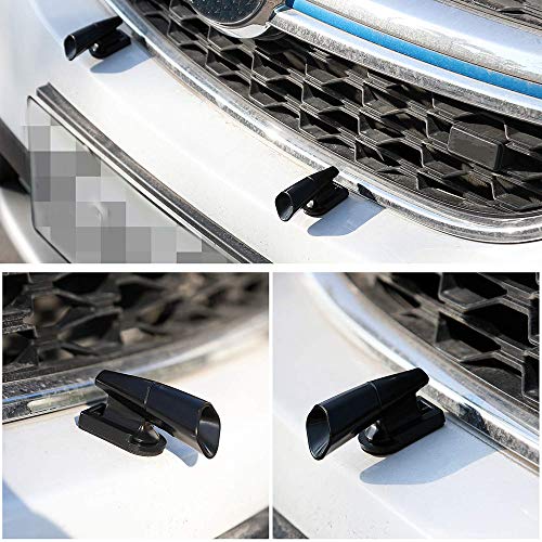 Lipctine 10 Pcs Deer Alert Whistle Horns for Vehicles 10 Pcs Tapes Avoids Deer Collisions Car Deer Warning, Black Ultrasonic Wildlife Warning for Auto Motorcycle Truck SUV and ATV - Thumbnail 6