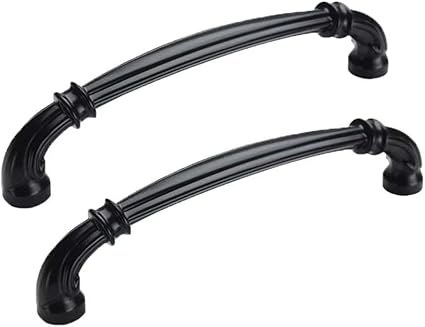 2 Stück Schubladenknauf Zuggriff Zinklegierung Mattschwarz Fertiger