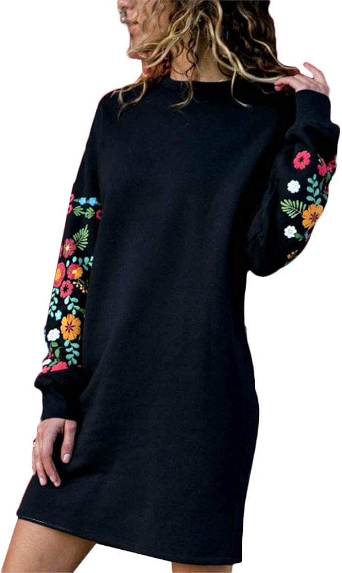 sweatshirt dress midi