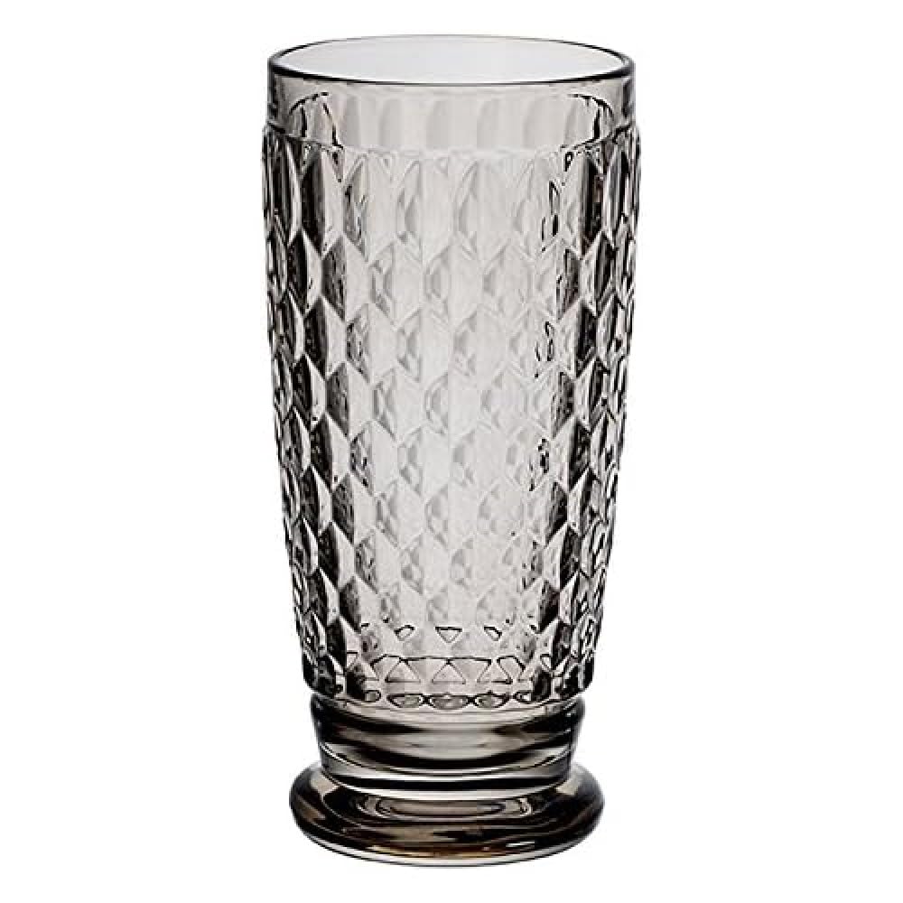 Villeroy & Boch Boston Tumbler Set of 4 6.25 Inches - Gray