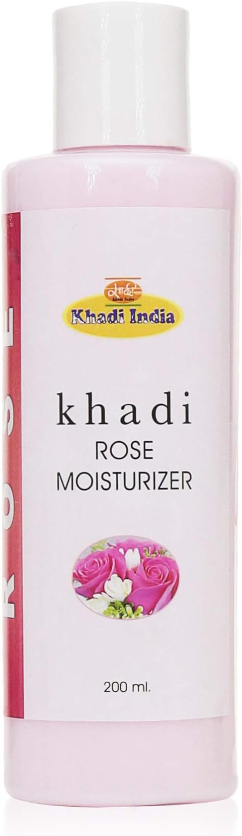 Khadi Natural Herbal Rose Moisturizer, 200ml (Pack of 3)