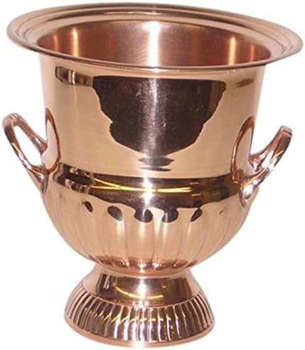 Raj India Trading Cachepot, Copper, Set of 2