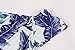 Gemijack Womens Hawaiian Dresses Off The Shoulder Floral Short Sleeve Strapless Summer Beach Dress Royal Blue