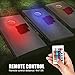 Loiion LED Cornhole Light, Color Changing Corn Hole Light with Remote Control for Family Backyard Bean Bag Toss Cornhole Game,16 Color 4 Modes 6-Level Brightness,Set of 2