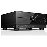 Yamaha RX-A6A AVENTAGE 9.2-Channel AV Receiver – 8K and 4K/120 HDMI, eARC, Dolby Atmos, DTS:X, Auro-3D, Surround:AI, Wi-Fi, Bluetooth, MusicCast
