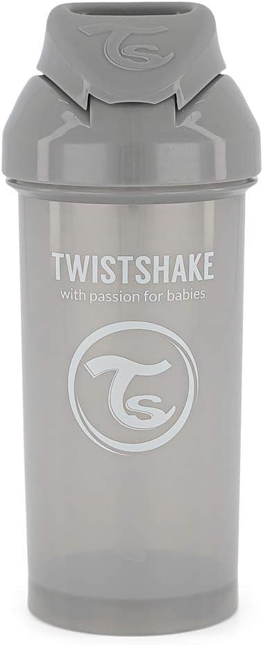 Twistshake Straw Cup, Grey - Image 4