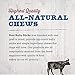Best Bully Sticks 6 Inch Beef Jerky - 25 Count (Pack of 1) - All-Natural, High-Protein Gullet, Rawhide Alternative, Chewy Snack
