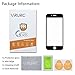 VRURC Black for iPhone 6/6s 3D Curved Screen Protector, Strong Durable Tempered Glass Screen Protector for iPhone 6 and iPhone 6s [Bubble Free]