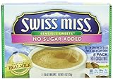 Swiss Miss Sensible Sweets No Sugar Added Hot Cocoa Mix, 8 Count 4.4 oz 12-Pack