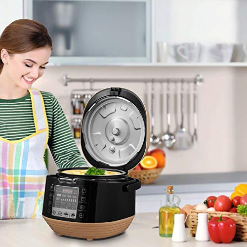 COSTWAY 5.3 Qt Electric Pressure Cooker 12in1 MultiUse Programmable