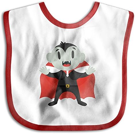Cotton Bibs Cartoon Vampire Infant Kids Adjustable Boy's Girl's Baby Pinafore Pinny Baby-unisex