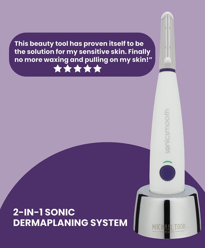 Michael Todd Beauty Sonicsmooth Dermaplaning Tool 2 in 1 Women’s