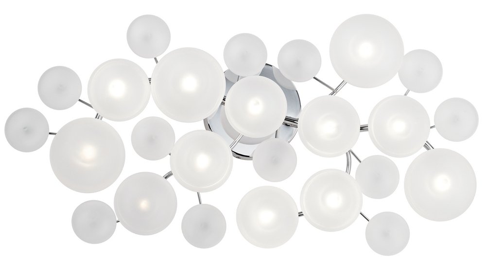 Hot Sale 2017 Possini Euro Lilypad Etched 30 Wide Bath Light