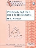 Periodicity and the s- and p-Block Elements, Norman, Nicholas C., 0198559615