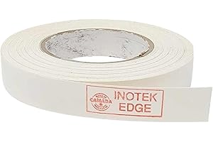 INOTEK EDGE Melamine Edge Banding - Iron-On Hot Melt Adhesive Edging - Veneer Edge Tape for Cabinets Furniture Shelves DIY - 