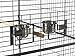 Prevue Pet Products Silverado Macaw Dometop Cage 3155S Silverado 46-Inch by 36-Inch by 78-1/4-Inch