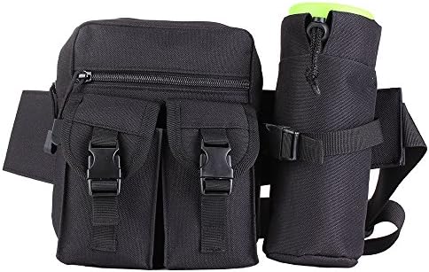 Votron Outdoor Sport Bags Casual Sports Travel Small Bags Molle Woodland Sustainment Lightweight Climbing Bags (Black)