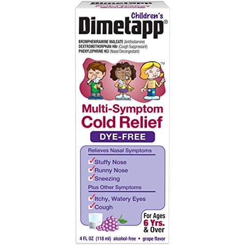 Children's Dimetapp MultiSymptom Cold Relief Antihistamine, Cough