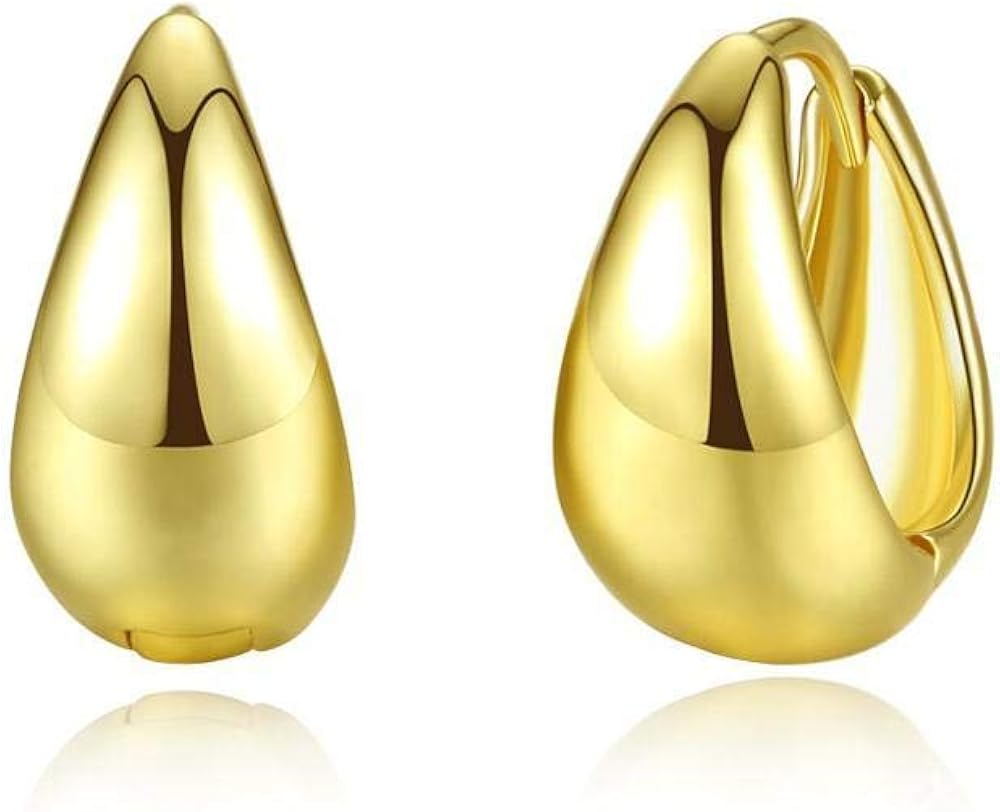 Boucle D'oreille Goutte D'eau Acier Inoxydable www.amazon.fr