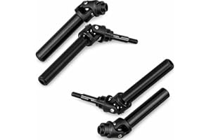 WADOY 6851x Replacement Compatible with Traxxas Slash 4X4 and Stampede 4X4 Models Front Heavy Duty Driveshaft Assembly