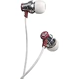 Brainwavz Delta Silver Bass Earbuds with Microphone & Remote for Apple iPhone & Android Phones