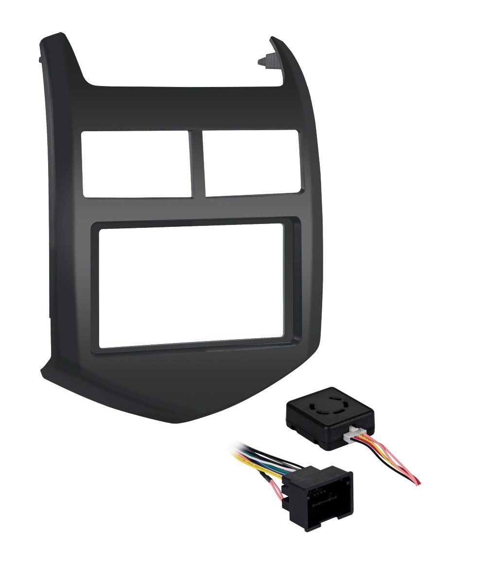 Metra 99-3012G-LC Single/Double DIN Dash Installation Kit for 2012-Up Chevy Sonic Vehicles