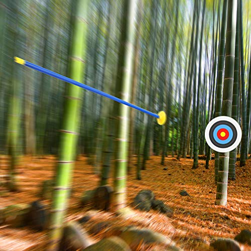 Zonon 24 Pack 16.5 Inch Archery Sports Series Toy Replacement Arrows Secure Sucker Arrow for Children Beginners - Thumbnail 6
