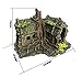 XiR Aquarium Tree House Decor Large Betta Fish Tank Decorations Reptiles Hiding Cave Ornaments Cambodian Buddha Temple Ruins 9.25″ x 7.87″ x 7.5″thumb 3