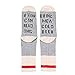 IF YOU CAN READ THIS Funny Saying Knitting Word Combed Cotton Crew Wine Coffee Beer Pizza Socks for Men Women