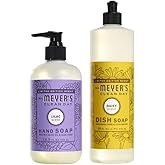 MRS. MEYER'S CLEAN DAY Variety Pack 1 Mrs. Meyer's Liquid Hand Soap Lilac 12.5 OZ, 1 Mrs. Meyer's Dish Soap, Daisy 16 OZ, 1 C