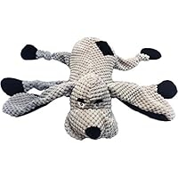 NVMK SALES Nandog My BFF Corduroy Dog Plush Toy, Gray