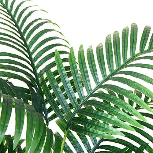 Fopamtri Fake Majesty Palm Plant 3 Feet Artificial Majestic Palm Faux