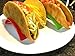 12pc Colorful Stackable ALAZCO Taco Holder Stand Server - For Soft & Hard Shell Taco - Backyard Party Picnic Fiesta (4 Red, 4 Green, 4 Yellow) BPA Free
