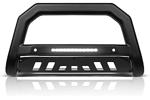 Armordillo 8707869 AR-T Series LED Bull Bar Compatible with Parking Sensor - Matte Black Fits 2020-2023 Chevy Silverado 2500 3500 HD