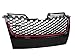 PROMOTORING For 06-09 Volkswagen MK5 Jetta/GLI/GTI Badgeless Hex Mesh Grille - Black w/Red Trim (2006 2007 2008 2009)