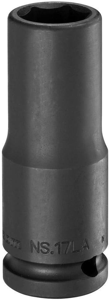 FACOM NS.13LA NS.La 1/2" Drive Long-Reach Metric 6-Point Impact Socket, 13 mm Size