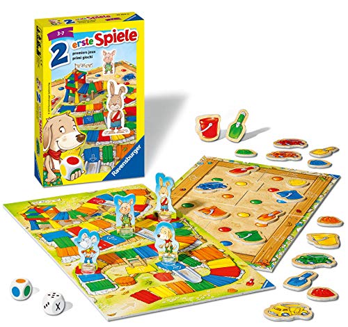 Ravensburger 23354 - Zwei erste Spiele, Mitbringspiel für 2-4 Spieler, Kinderspiel ab 3 Jahren, kompaktes Format… – Bild 6