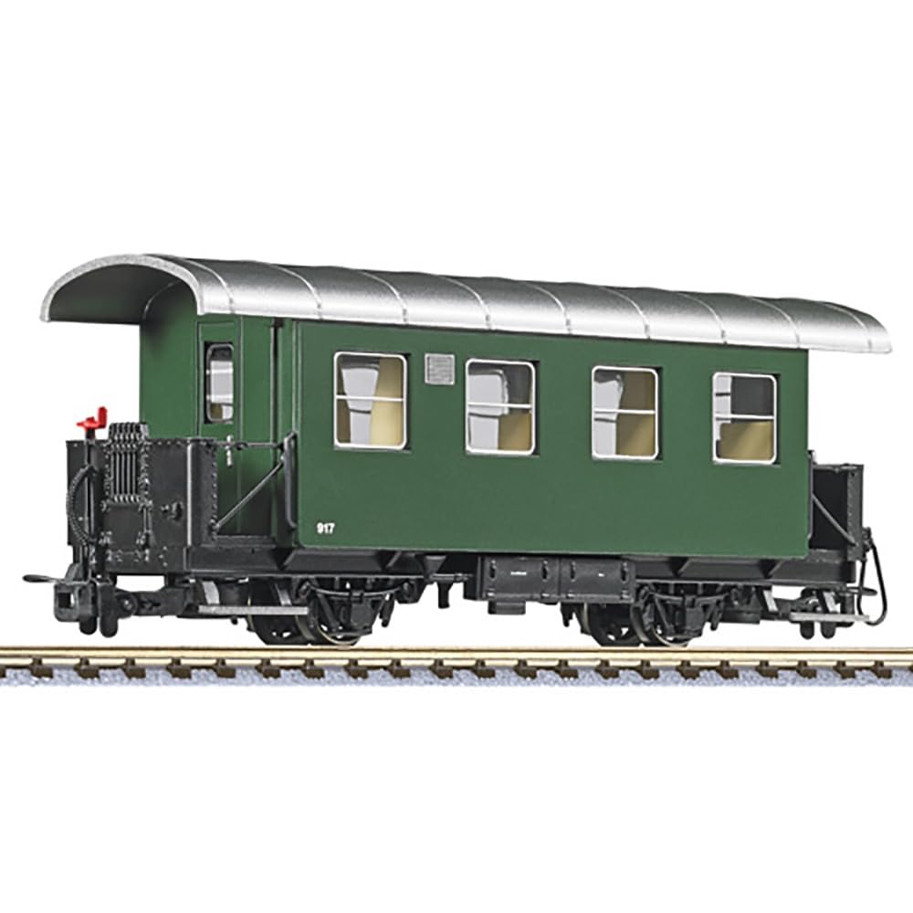 Liliput L344387 H0e 2-axle passenger car 917 of the Waldviertelbahn 917 passenger car