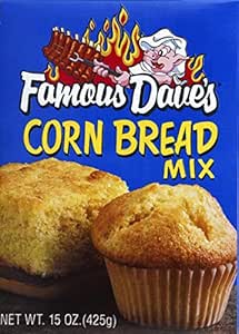 Amazon.com : FAMOUS DAVES CORN BREAD CORNBREAD MIX 15 OZ ...