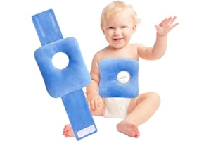 G Tube Tummy Time Pillow Feeding Tube Belt Baby G Tube Button Port Covers for Kids Infant Children Belly Laying Adjustable So