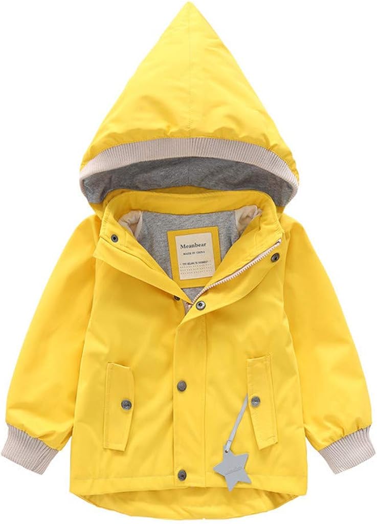 Deloito Kleinkind Baby Regenjacke Kinder Madchen Windbreaker Jungen Winterjacke Cartoon Tier Kapuzenjacke Mantel Winddichte Outwear Outfits 1 7 Jahrealt Baby Jacken Mantel Westen