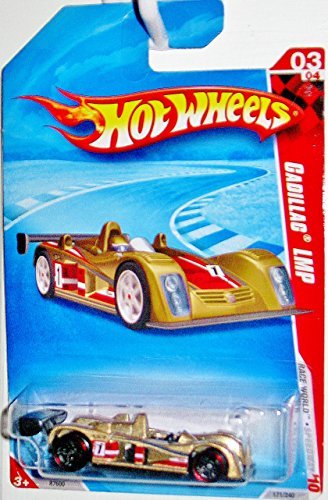 HOT WHEELS 2010 RACE WORLD SPEEDWAY 03 OF 04 CADILLAC LMP