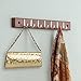 Proman Products Belts and Ties Hanger, Walnut