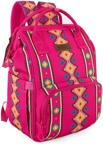 Convertible Backpack Purse Aztec Travel Bag with Multiple Pockets Amazon.com: Montana West Wrangler Diaper Bag Backpack Aztec  main image 2
