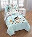 Disney Moana Born to Voyage 5 Piece Twin Bed Set - Includes Reversible Comforter & Sheet Set Bedding - Super Soft Fade Resistant Microfiber - (Official Disney Product)
