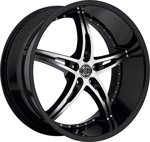 2Crave Alloy No.14 Gloss Black Wheel with Machined Face// (18x7.5"/5x115mm)