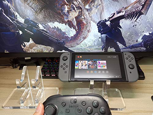 OAPRIRE Universal Controller Stand Holder for PS4 / Xbox One / Nintendo Switch / Steam / PC / Retro Controllers - Handcrafted Controller Accessories - Crystal Texture, Limited Edition - Thumbnail 3